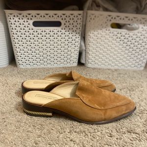 Antonio Melani nelma suede leather mules